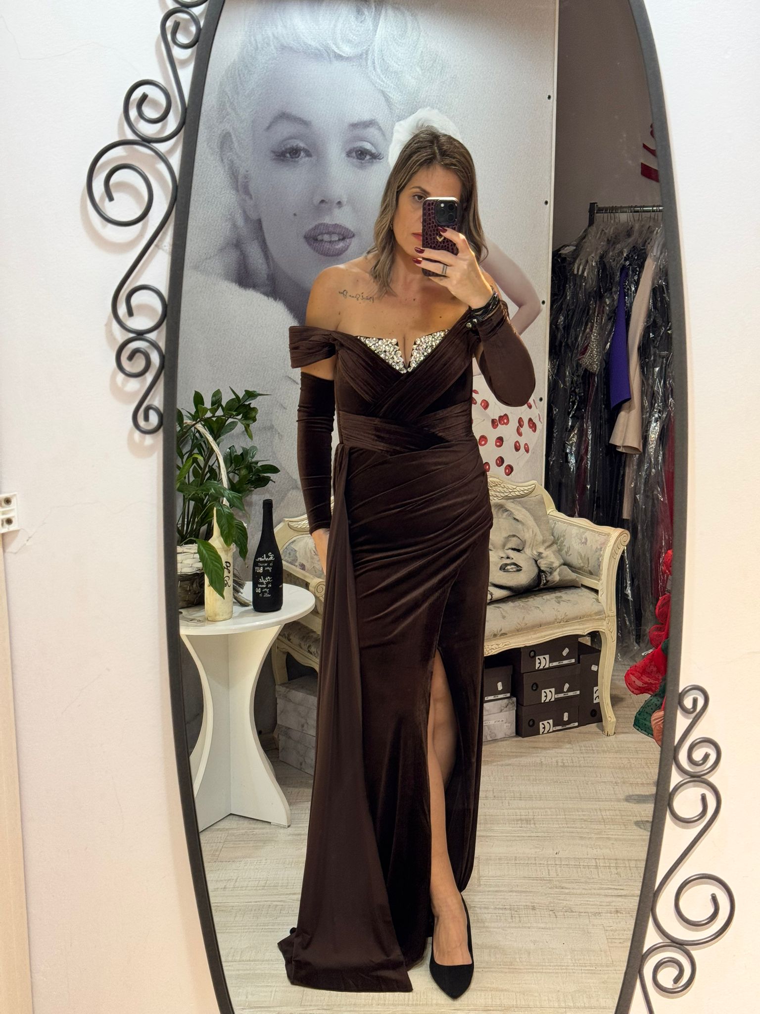 Rochie emyly maro