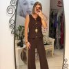 Compleu tricot cu vesta