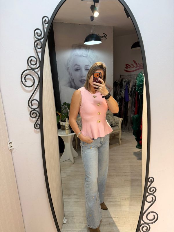 Blug drept cu floricele si pietricele