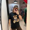 Tricou scurt cu urs