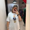Tricou lung cu urs