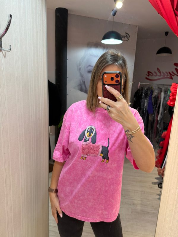 Tricou carla cu catel