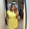 Rochie alma yellow