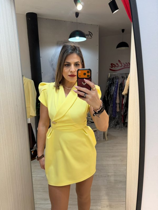 Rochie alma yellow