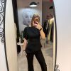 Compleu cu pantalon evazat
