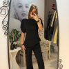 Compleu cu pantalon evazat