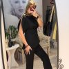 Compleu cu pantalon evazat