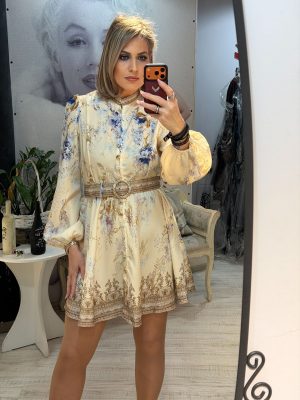 Rochie scurta cu flori