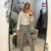 Pantaloni karol gri