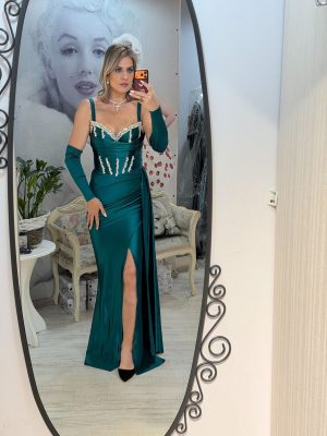 Rochie kiara verde
