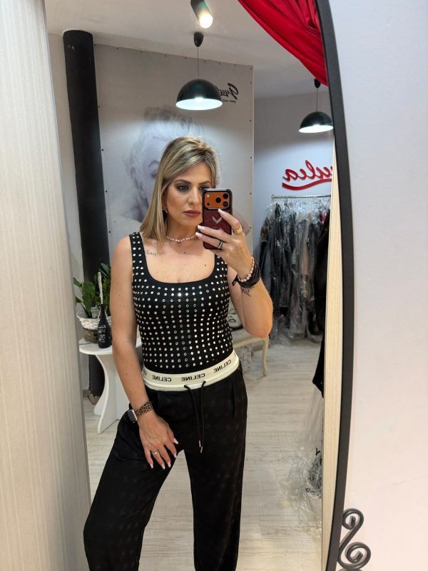 Body cu insertii argintii