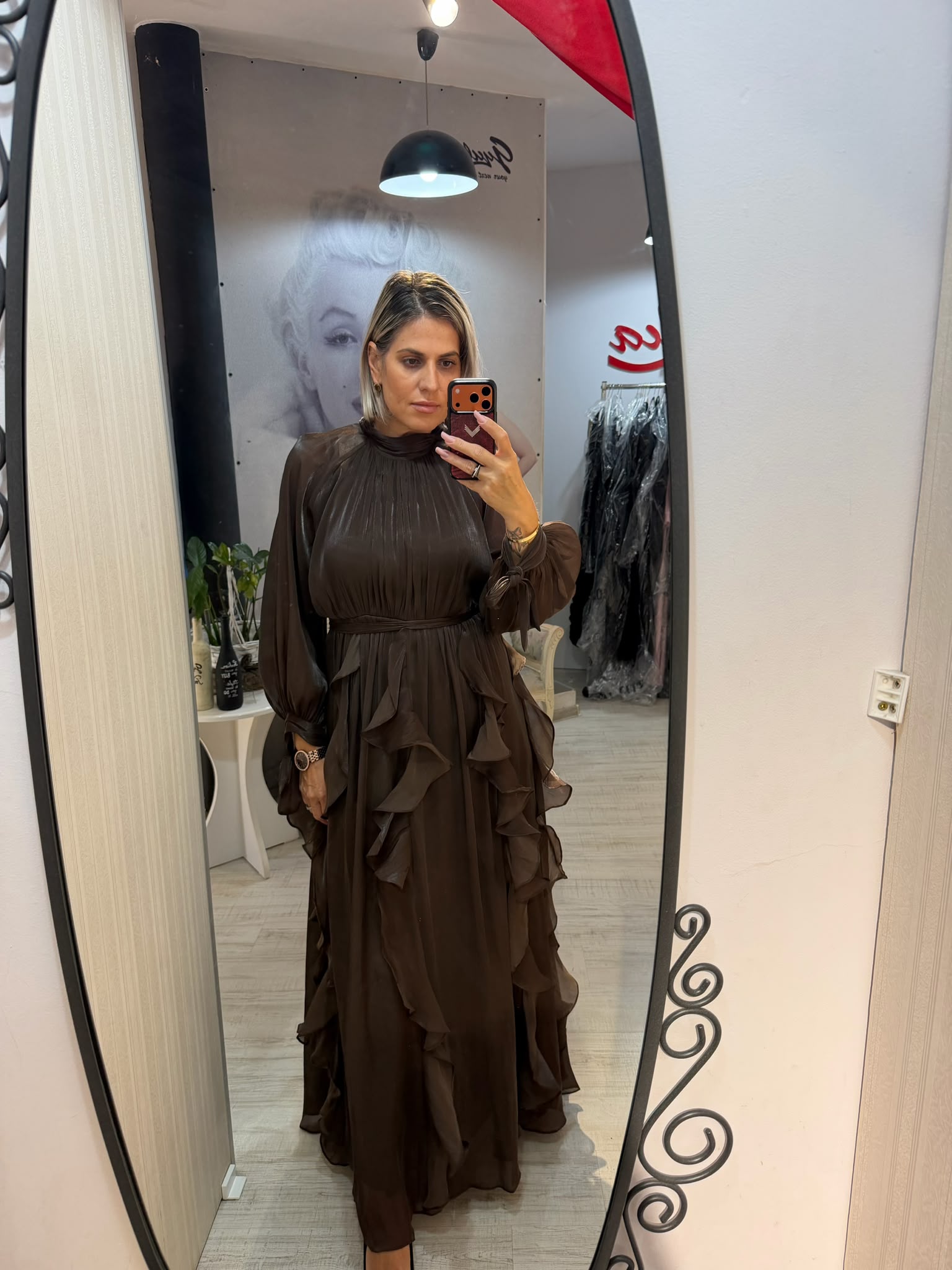 Rochie izabella brown