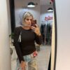 Bluza cu aspect asimetric