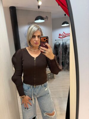 Jerse cu fermoar frontal
