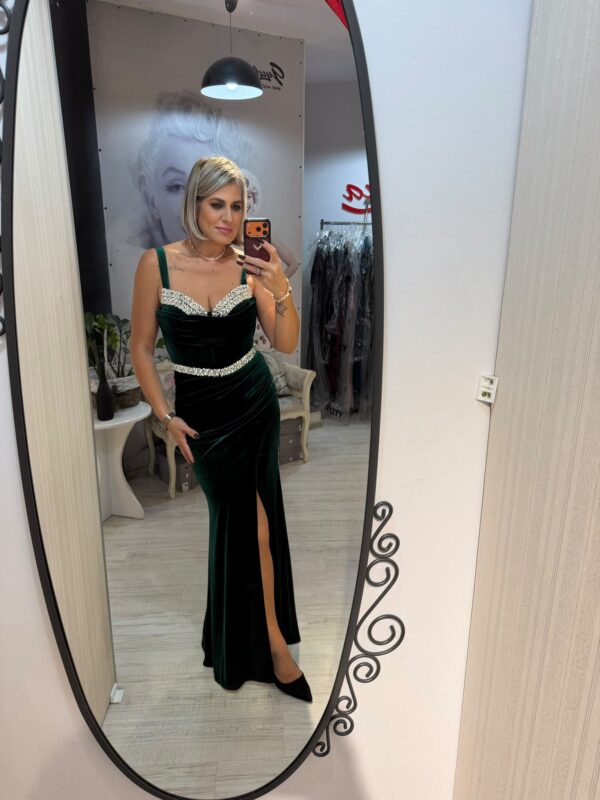 Rochie verde smarald