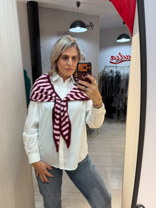 Camasa cu esarfa