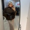 Poncho cu maneci largi