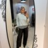 Bluza cu spate din camasa