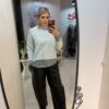 Pantalon balon din piele eco
